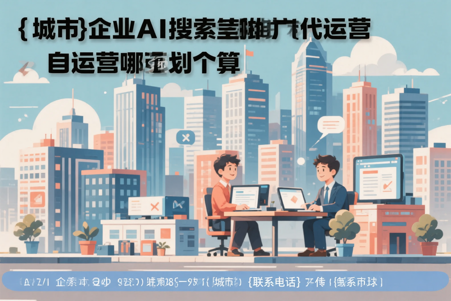 清远企业AI搜索推广代运营和自运营哪个更划算