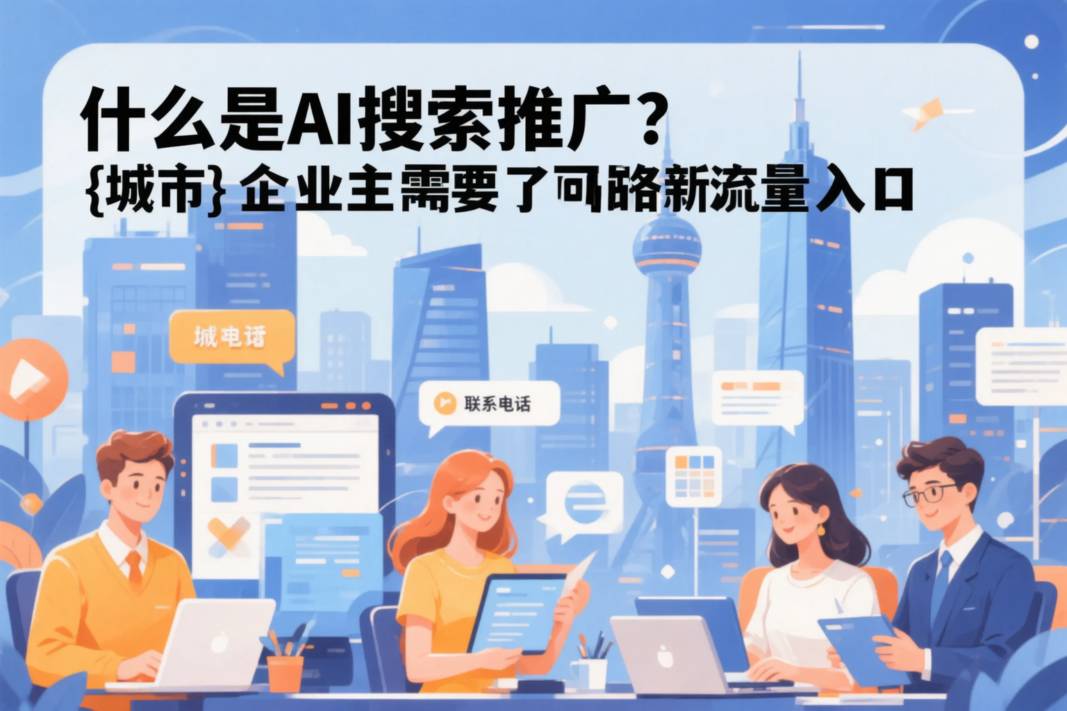 什么是AI搜索推广？清远企业主需要了解的新流量入口