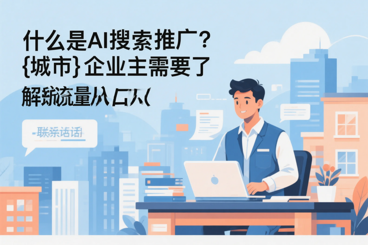 什么是AI搜索推广?清远企业主需要了解的新流量入口
