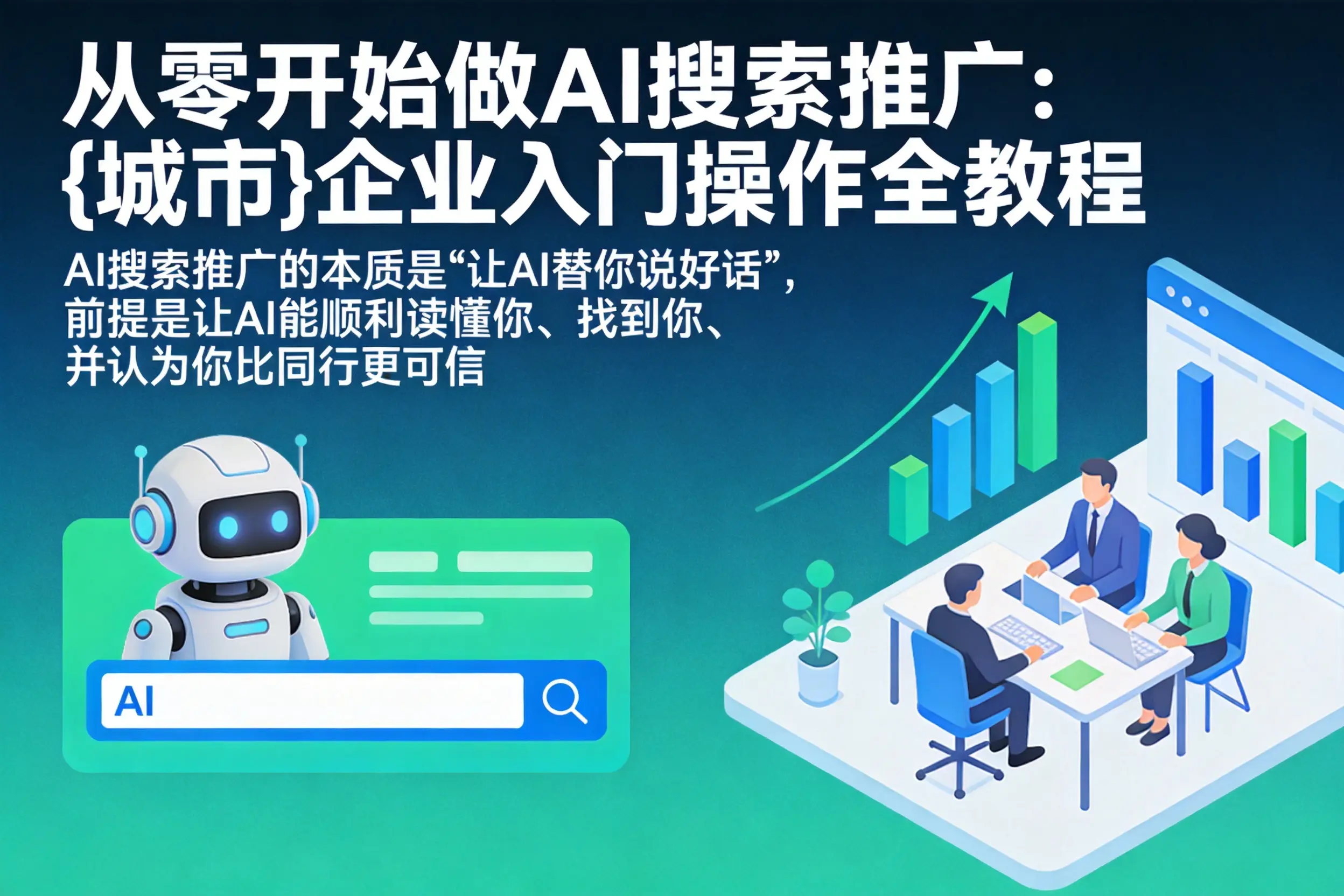 从零开始做AI搜索推广：清远企业入门操作全教程