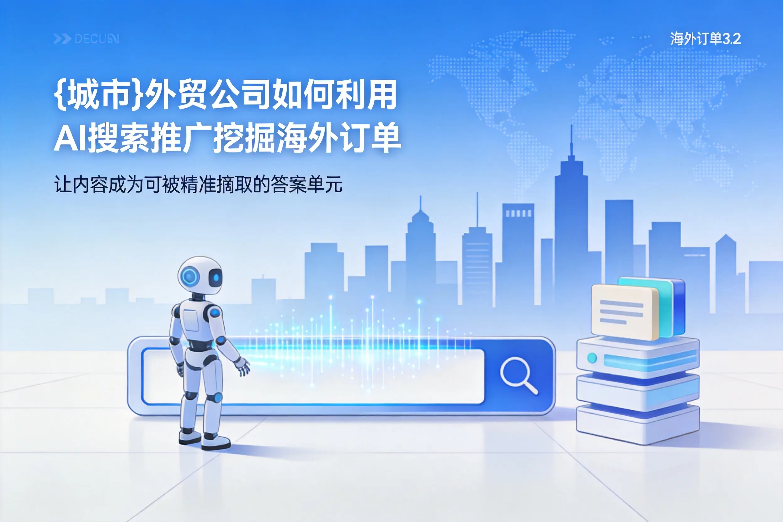 清远外贸公司如何利用AI搜索推广挖掘海外订单