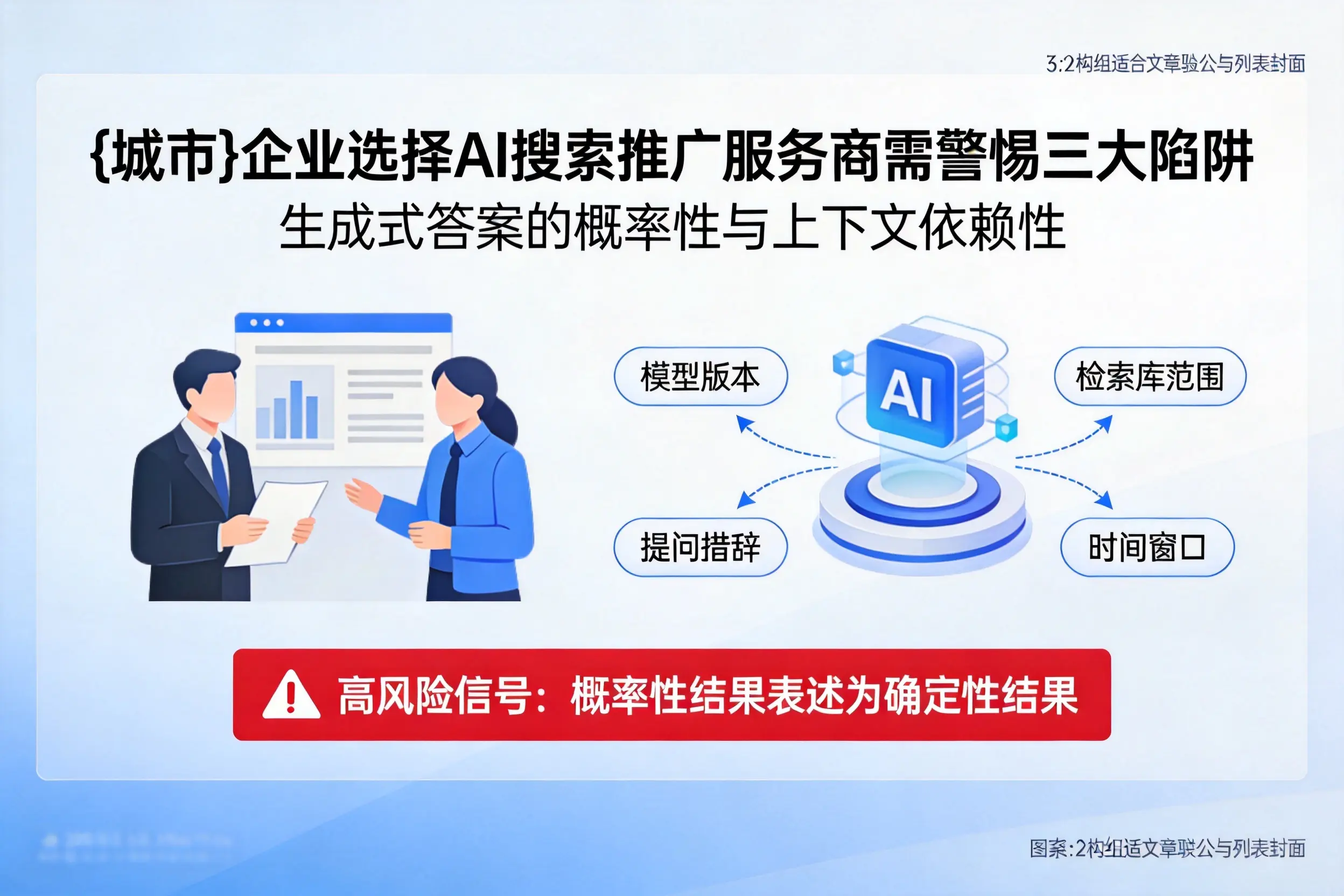 清远企业选择AI搜索推广服务商需警惕三大陷阱
