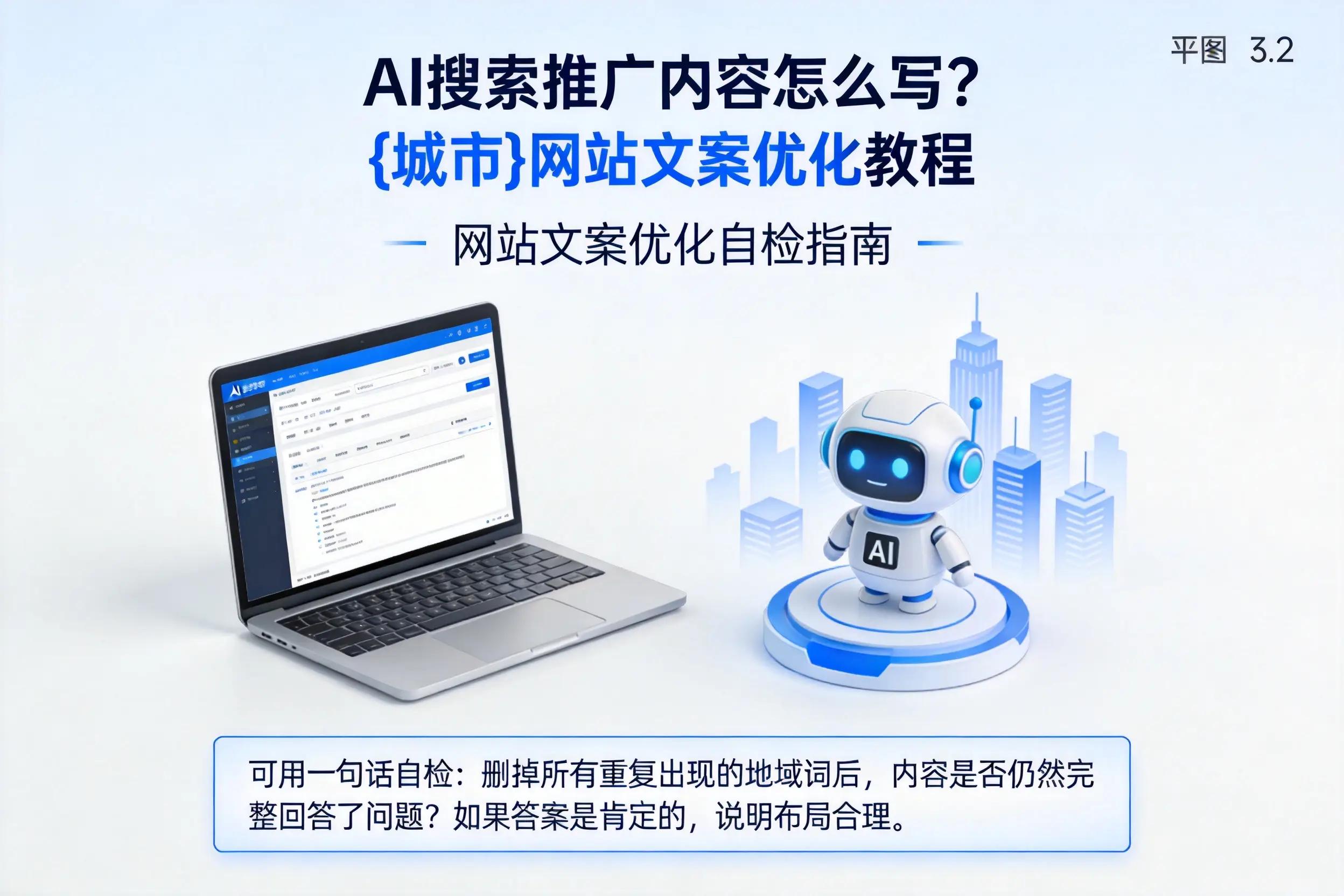 AI搜索推广内容怎么写？清远网站文案优化教程