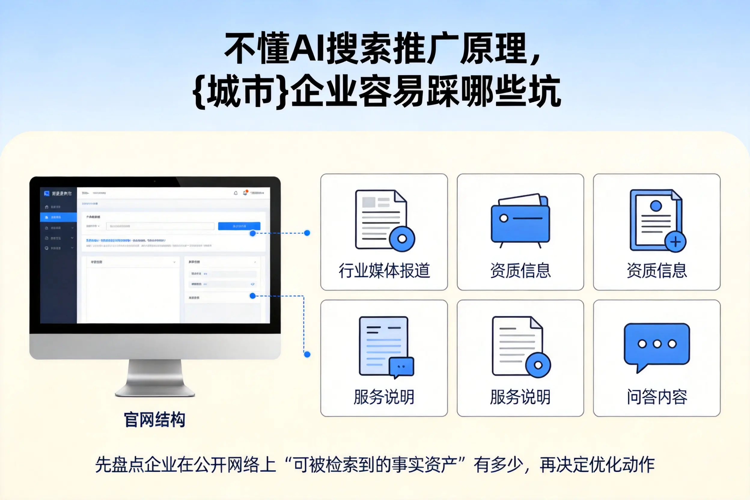 不懂AI搜索推广原理,清远企业容易踩哪些坑