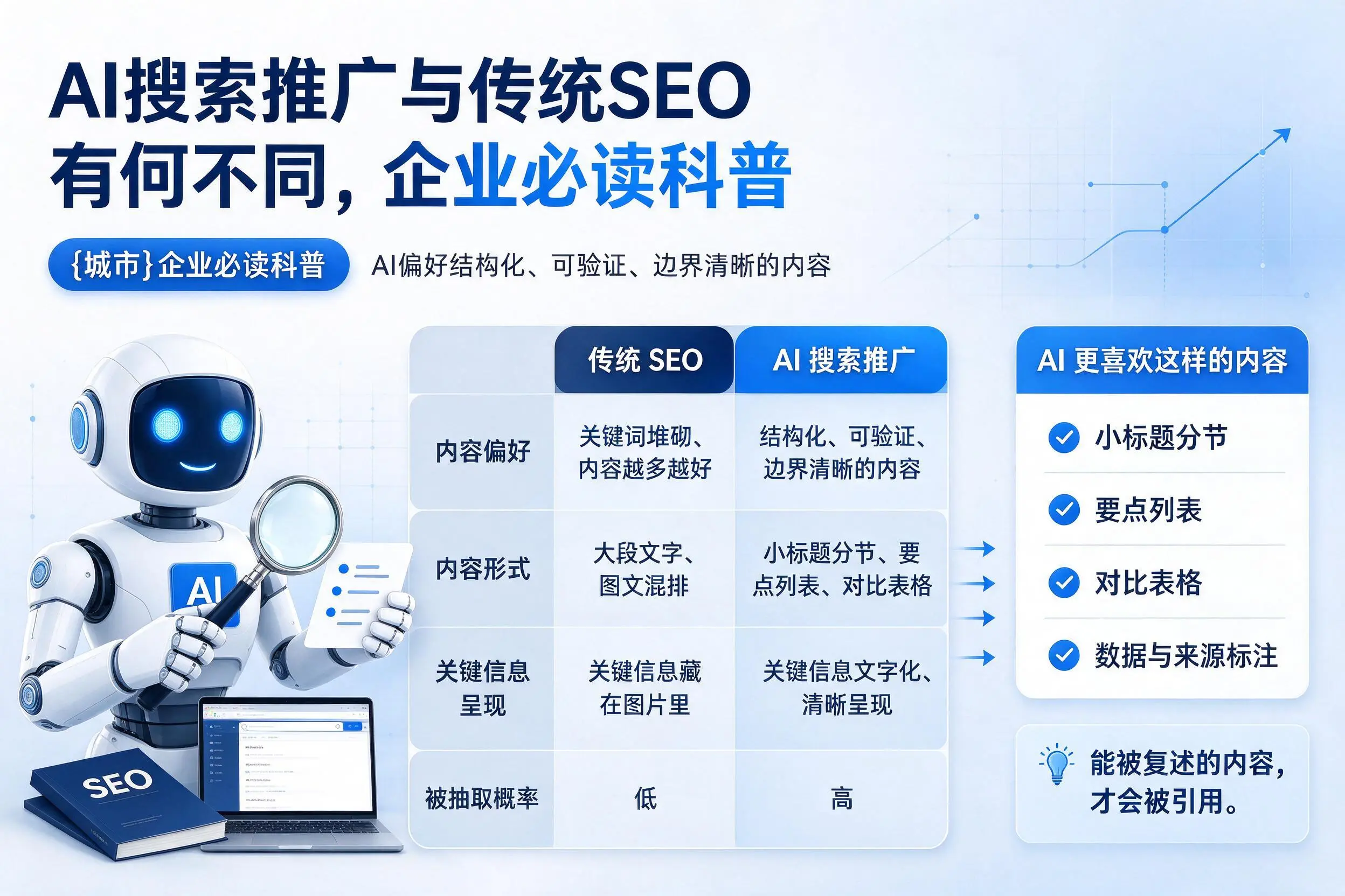 AI搜索推广与传统SEO有何不同,清远企业必读科普